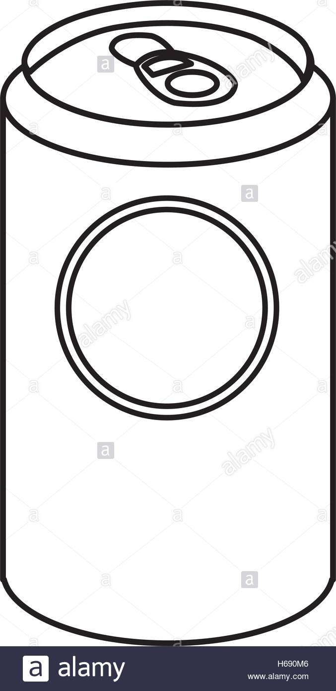 677x1390 Can Soda Drink Isolated Icon Stock Vector Art Amp Illustration