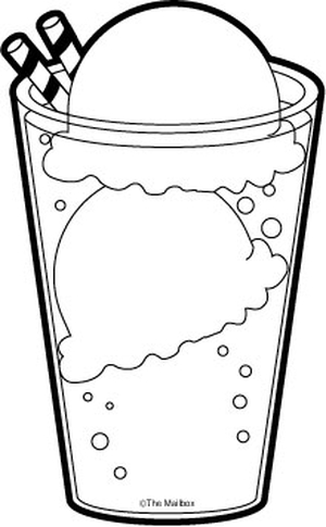 300x485 Ice Cream Soda Clipart