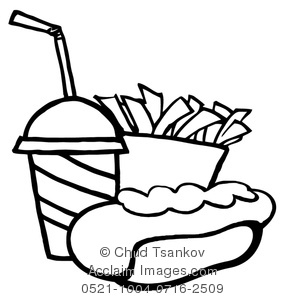 285x300 Soda Clipart Black And White