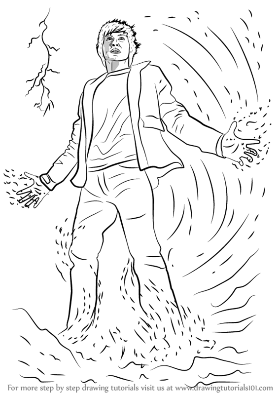 566x800 Learn How To Draw Percy Jackson (Characters) Step By Step