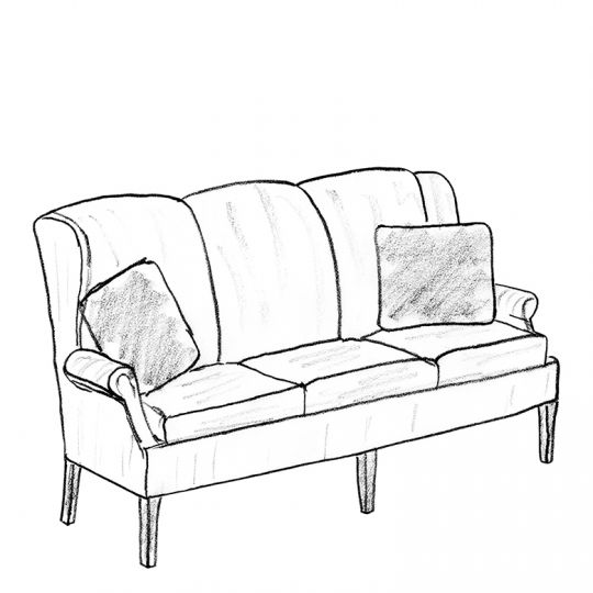 540x540 Farmhouse Sofa Irvin's Tinware