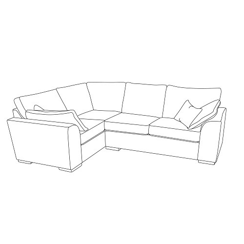 500x500 Neptune Corner Sofa Gillies