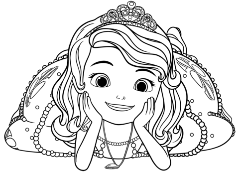 480x345 Princess Sofia Coloring Page Free Printable Coloring Pages