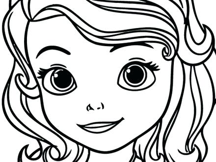 440x330 Sofia The First Coloring Pages