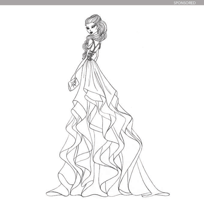 680x680 Designer Wedding Dress Sketches Behind The Scenes Wedding Dress