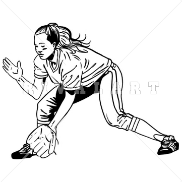 361x361 Man Clipart Softball