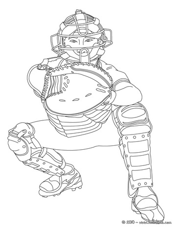 364x470 Baseball Coloring Pages