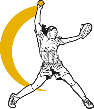 311x361 Softball Clip Art 5