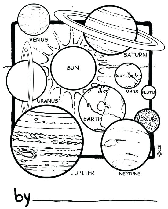 550x685 Delightful Solar System Coloring Pages New Planets Printable