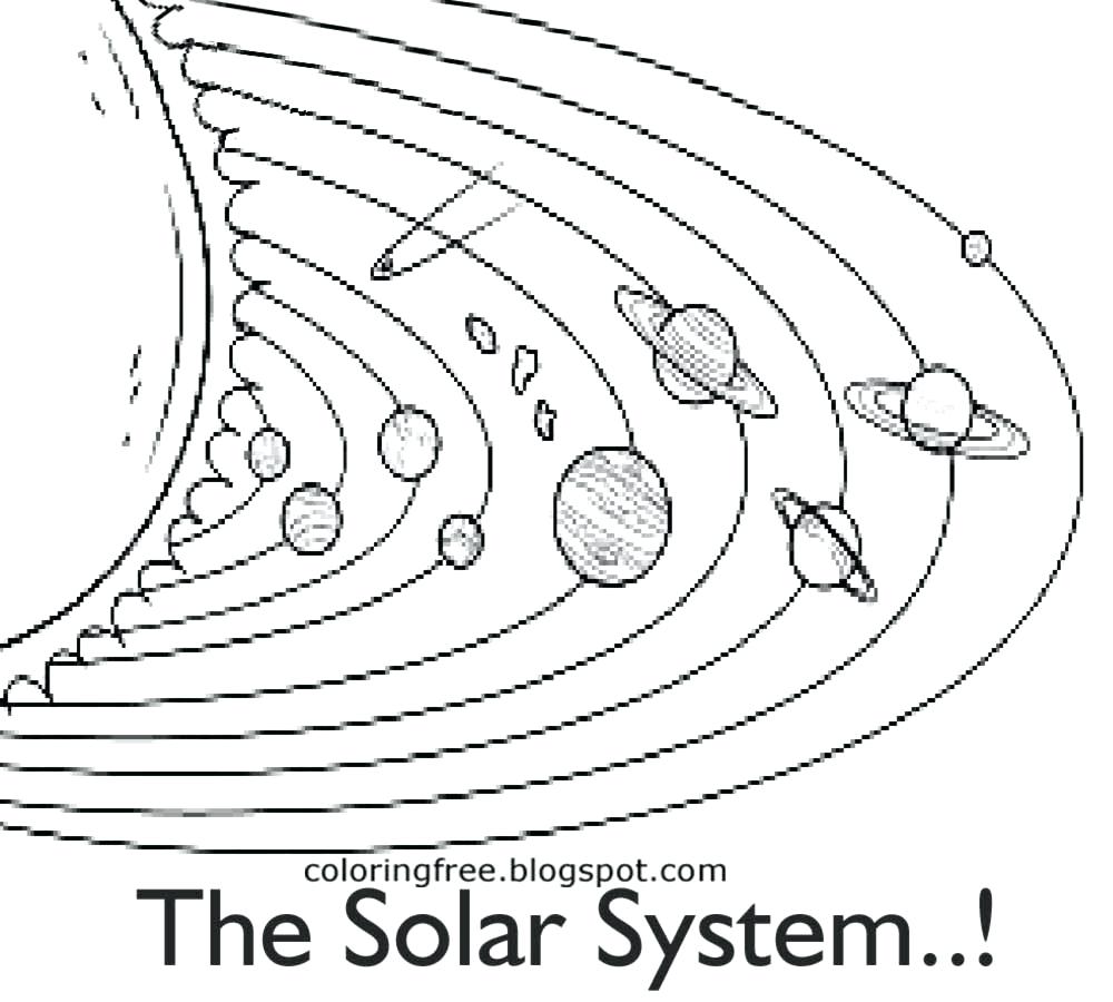 1000x900 Coloring Solar System Coloring Pages Drawing Photos.
