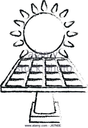 371x540 Cartoon Illustration Solar Energy Panel Stock Photos Amp Cartoon