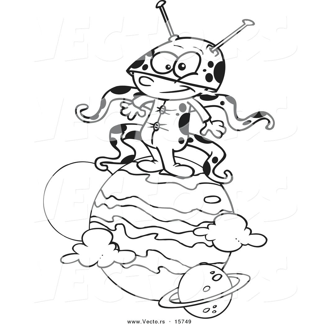 1024x1044 Coloring Coloring Planets Vector Of A Cartoon Boy Alien On Planet