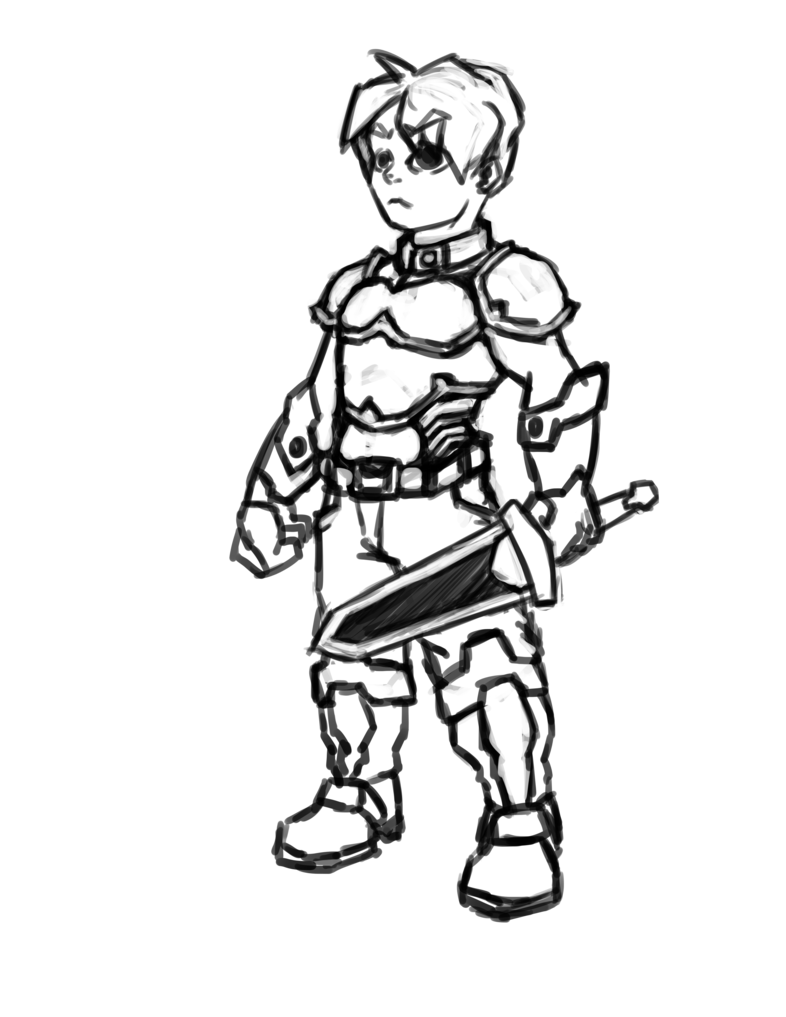 786x1017 Simple Soldier Sketch By Harley Owen