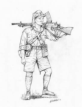 Soldiers Drawing at GetDrawings | Free download