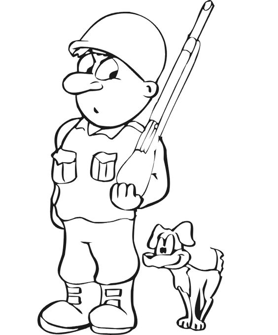 564x679 Soldiers Coloring Page Free Download
