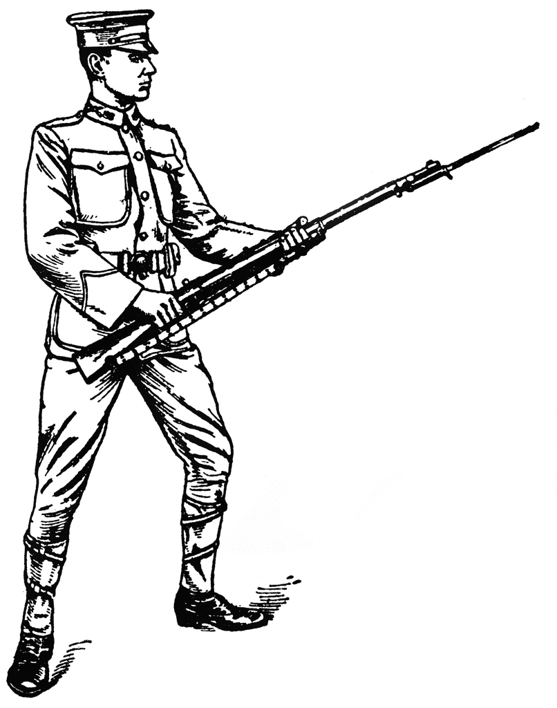 806x1024 Bayonet Guard Clipart Etc
