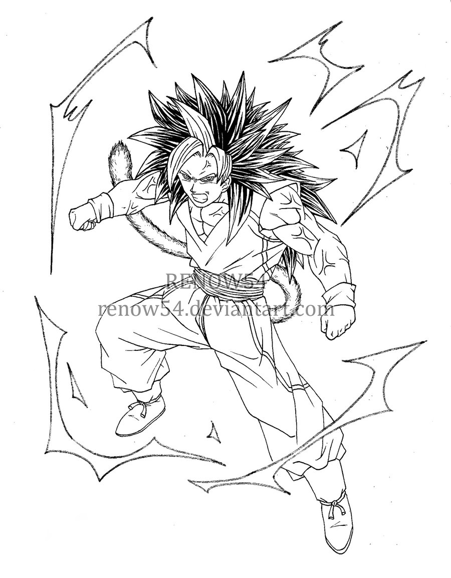 900x1153 Son Goku Super Saiyan 5 (Dragon Ball New Age) By Renow54