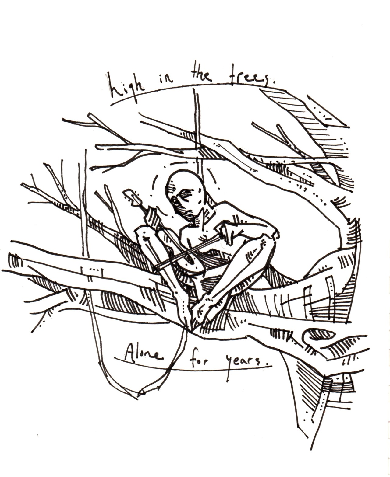 1280x1568 The Mountain Goats, Illustrated