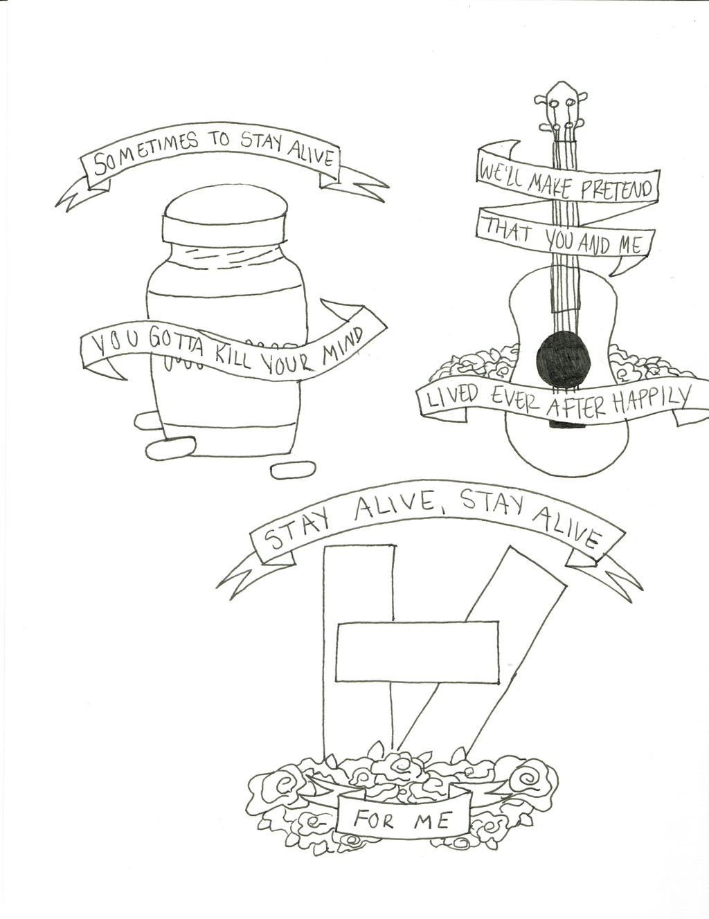 1024x1328 Twentye Pilots Song In Drawing By Andyzaart