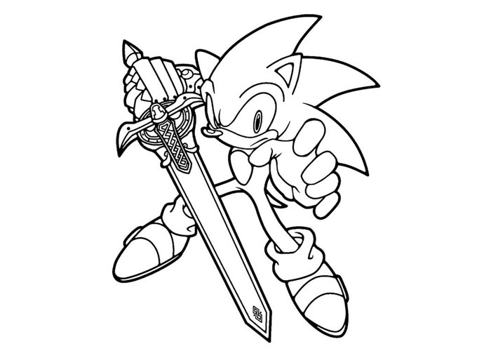 700x500 Coloring Pages Sonic Color Sheets Shadow Coloring Pages Sonic