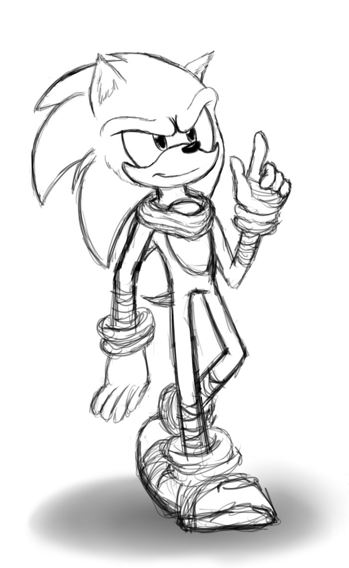 701x1139 Sonic Boom By Blazerona