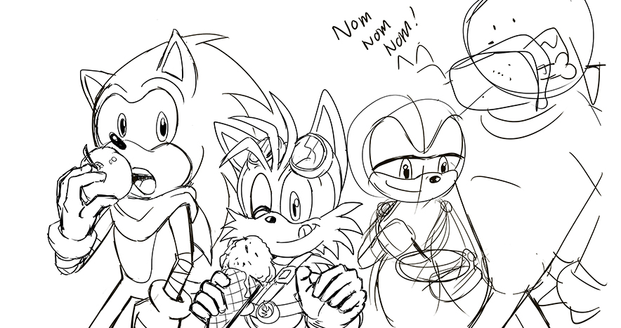 Sonic Boom Drawing at GetDrawings | Free download