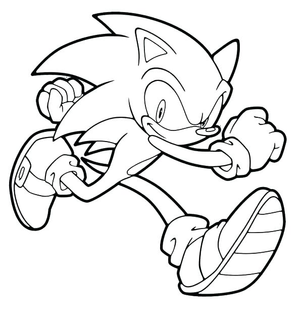 600x635 Sonic Color Page Sonic Coloring Pages Coloring Pages For Kids