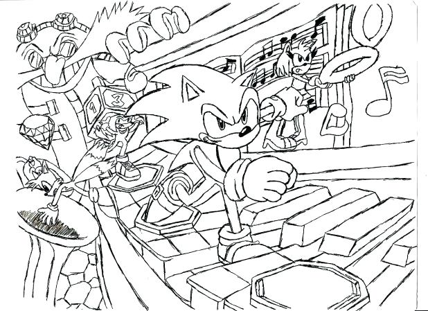618x449 Shadow The Hedgehog Coloring Pages Play Games Sonic Coloring Pages