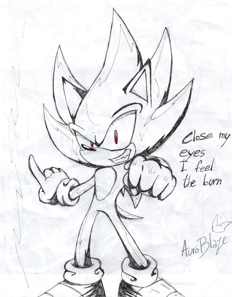 790x1012 Super Sonic By Auroblaze