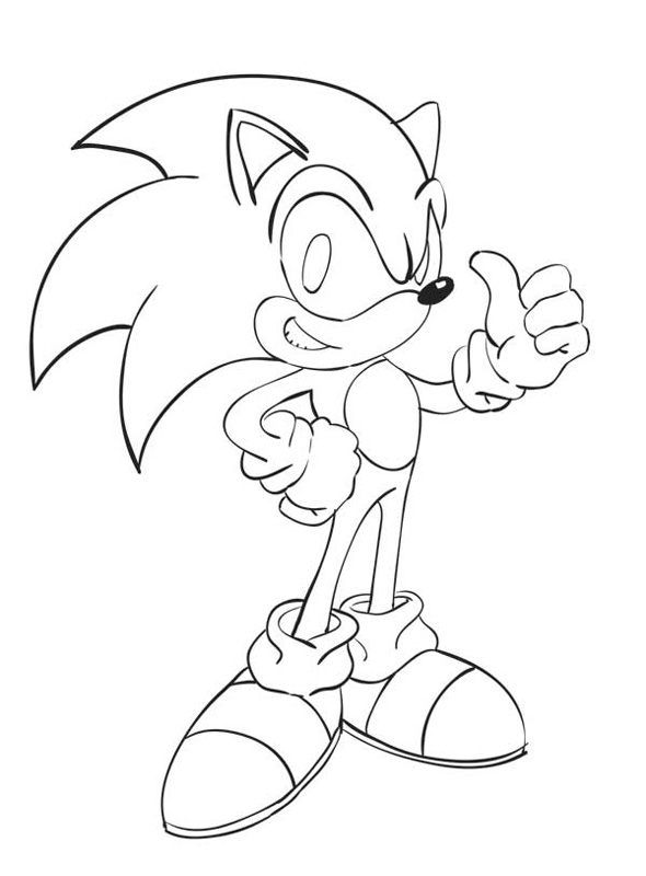 590x800 How To Draw Sonic Cool Hedgehogs, Game Character