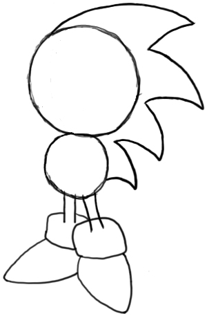 300x457 How To Draw Sonic The Hedgehog