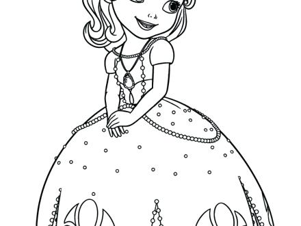 440x330 Luxury Sophia Coloring Page Print Coloring