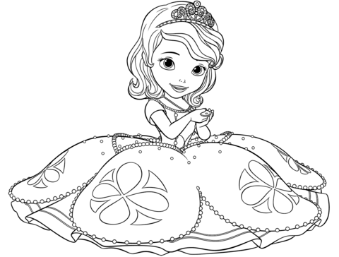 480x364 Princess Sofia Coloring Page Free Printable Coloring Pages