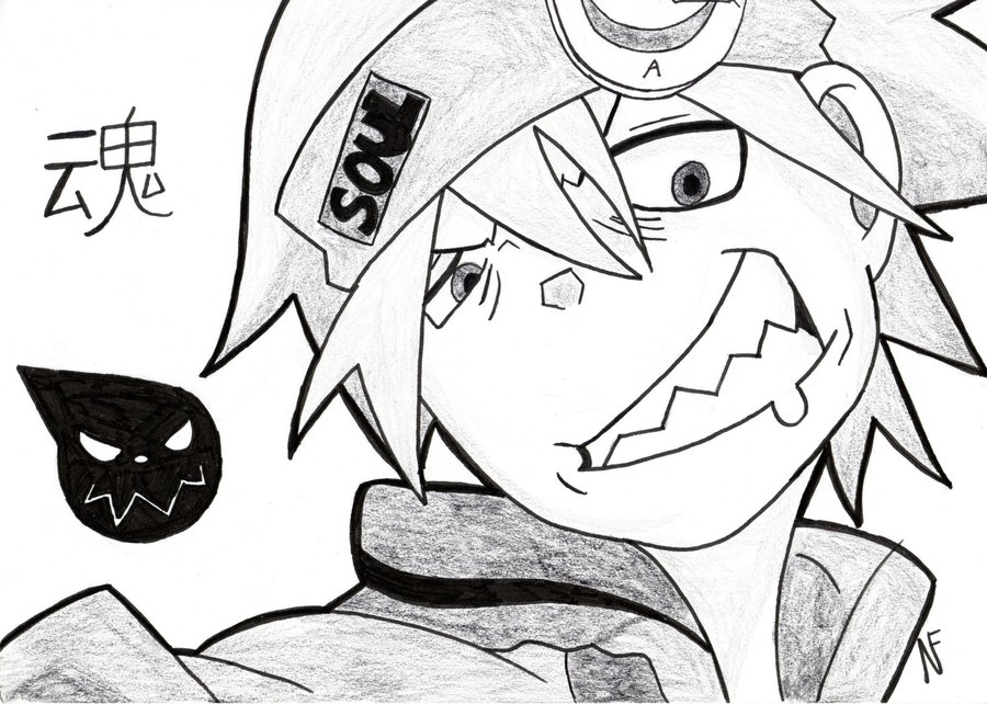 900x642 Soul Eater Evans By Nadinebanana77