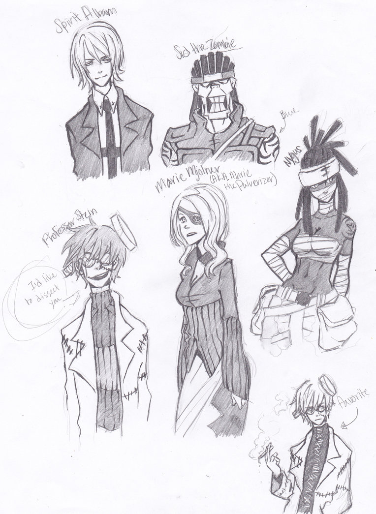 764x1045 Soul Eater Adult Sketches By Jazzie560