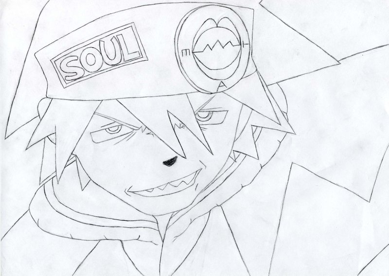 800x568 Soul Eater Sketch By Kaedral