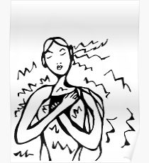 210x230 Sound Waves Drawing Posters Redbubble