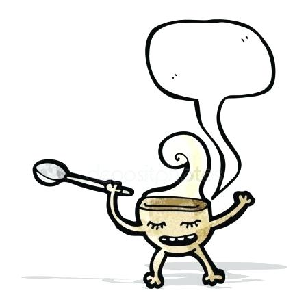 450x450 Bowl Of Soup Cartoon