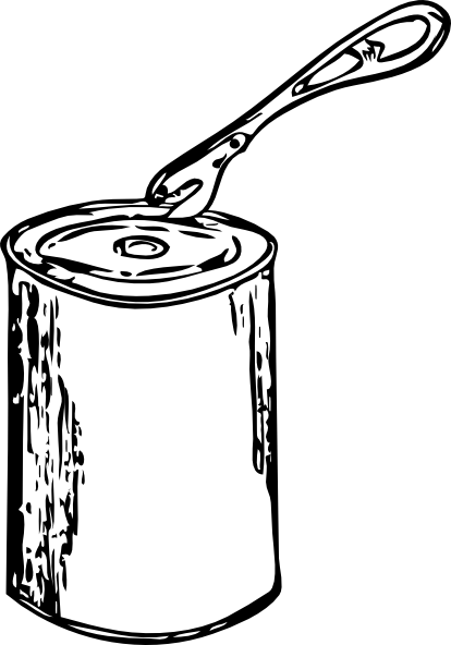 414x592 Soup Can Clipart Clipart Panda