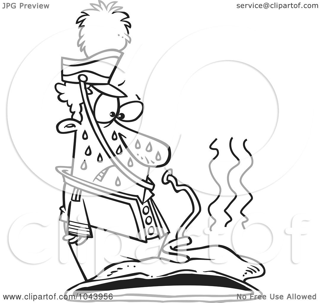 1080x1024 Royalty Free (Rf) Clip Art Illustration Of A Cartoon Black