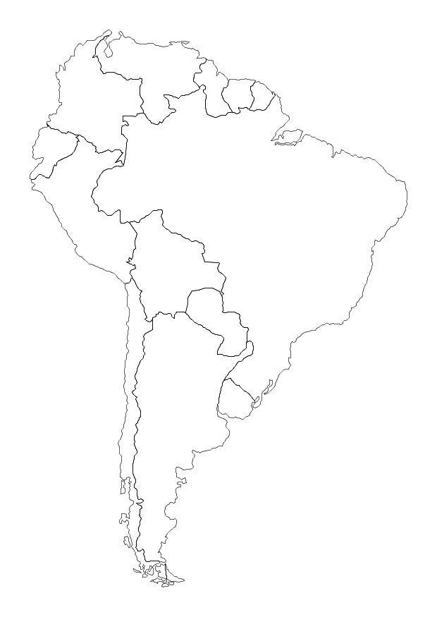 620x875 Coloring Page South America