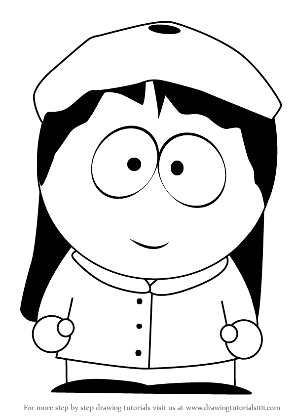 600x846 Learn How To Draw Wendy Testaburger From South Park (South Park