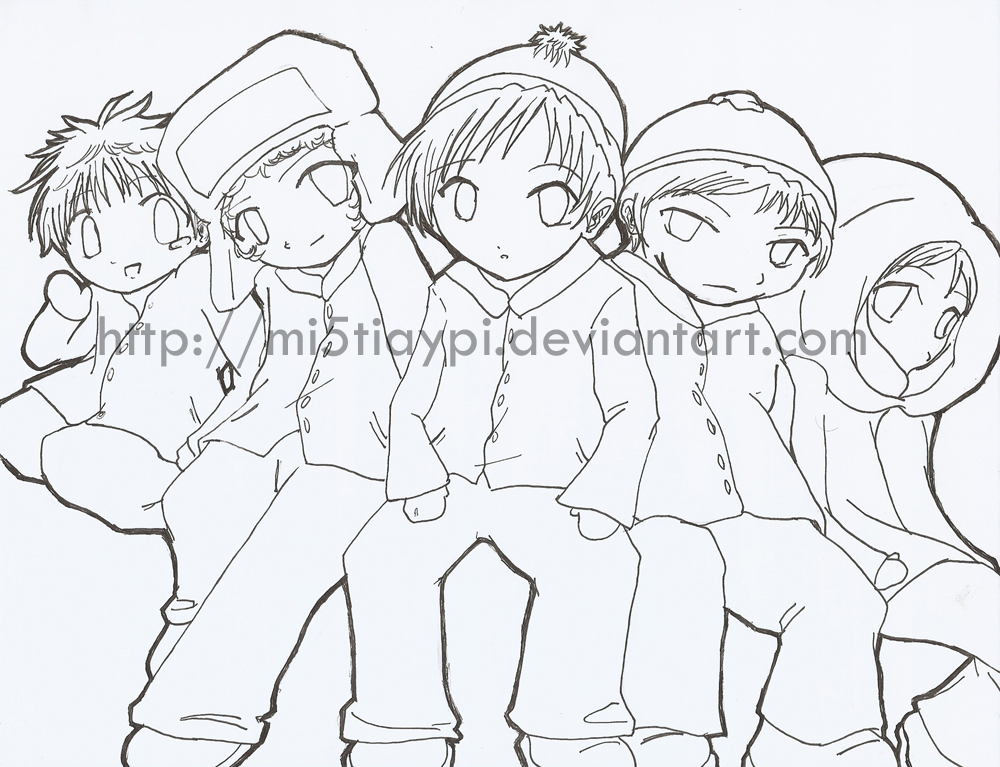 1000x767 South Park Anime Sty + Butters By Mi5tiaypi