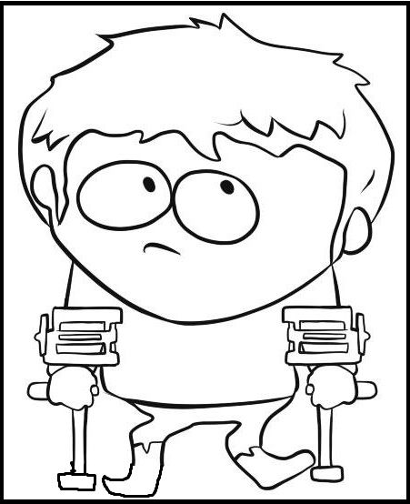 451x554 35 Best South Park Images On Coloring Pictures