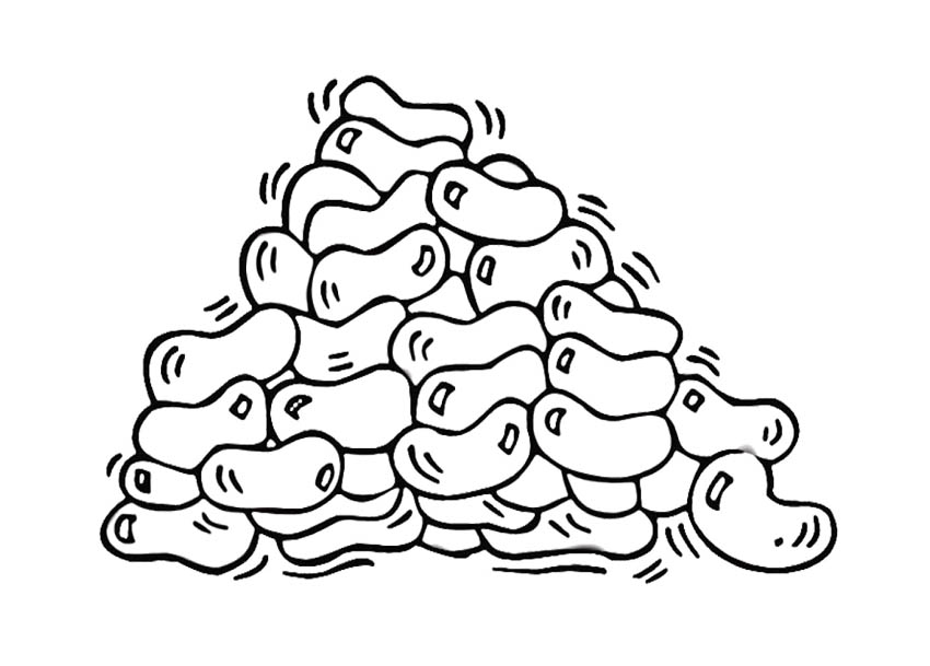 850x609 Many Soybeans Coloring Page Kids Coloring Pages