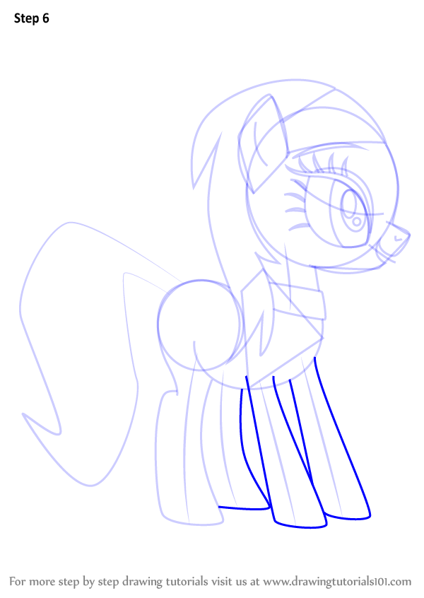 600x846 Learn How To Draw Spa Ponies Lotus Blossom From My Little Pony