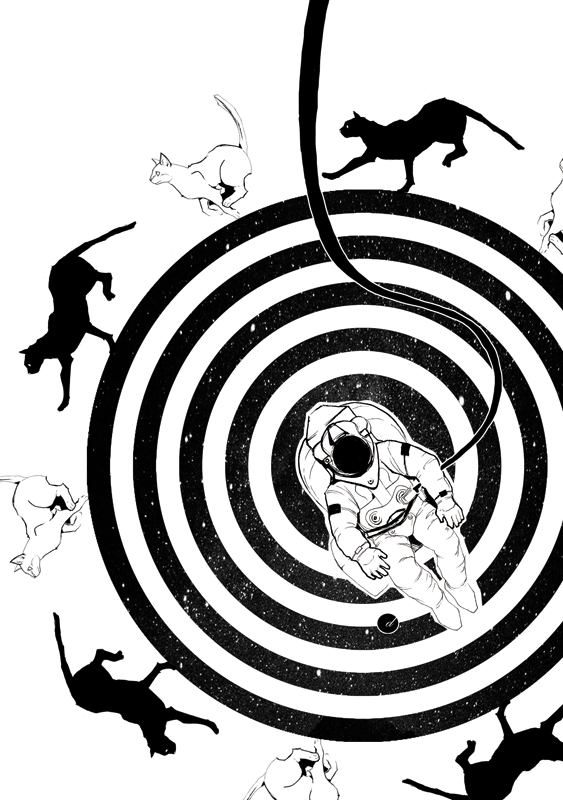 563x800 Space Oddity By Derrewyn