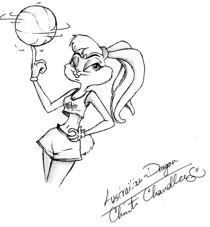800x864 Space Jam Lola Bunny By Austrailian Dragon