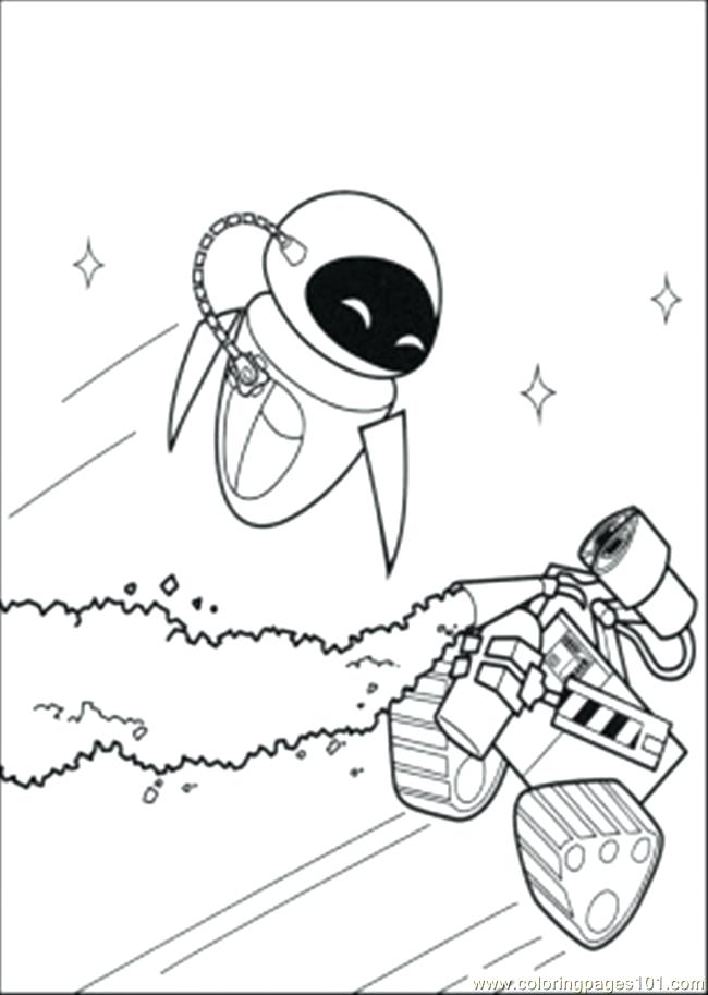 650x913 Wall E Coloring Pages Coloring Pages Wall E And Are Playing In