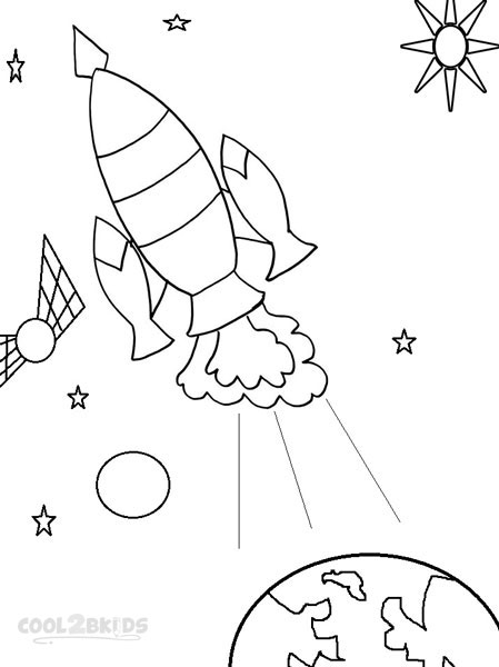449x600 Printable Spaceship Coloring Pages For Kids Cool2bkids